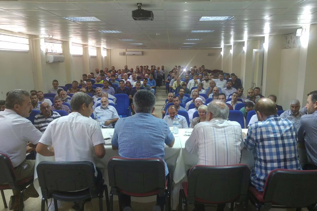 جمعية عطاء تُشارك في مشروع تدريب معلمي المدارس في منطقة درع الفرات