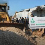 Restoration of Main Roads Among the Displaced Camps in Atama, North of Idlib