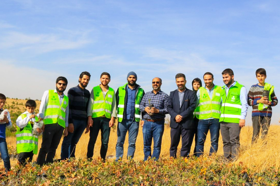 Planting 11 million trees... Participation in the forestation campaign launched by the Ministry of Agriculture and Forestry in Turkey