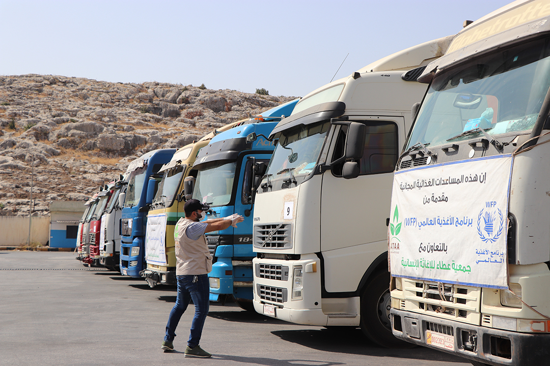 New Aid from the UN Enters Northern Syria