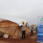 2000 families benefit from the tent insulation project in northern Syria