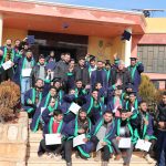 تخريج 155 طالب وطالبة من معهد عطاء المهني في إدلب
